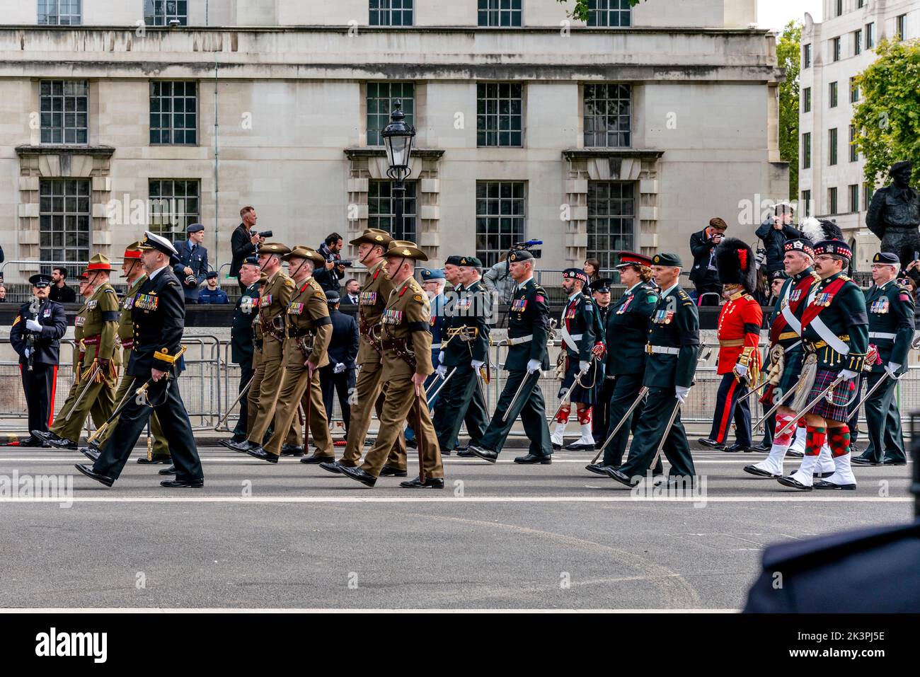 British Army Military Personnel and Soldiers From Commonwealth