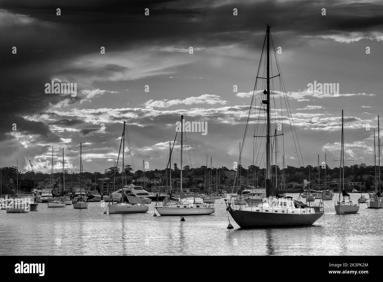 Boats, Drummoyne Sailing Club, Sydney, NSW, Australia Stock Photo Alamy
