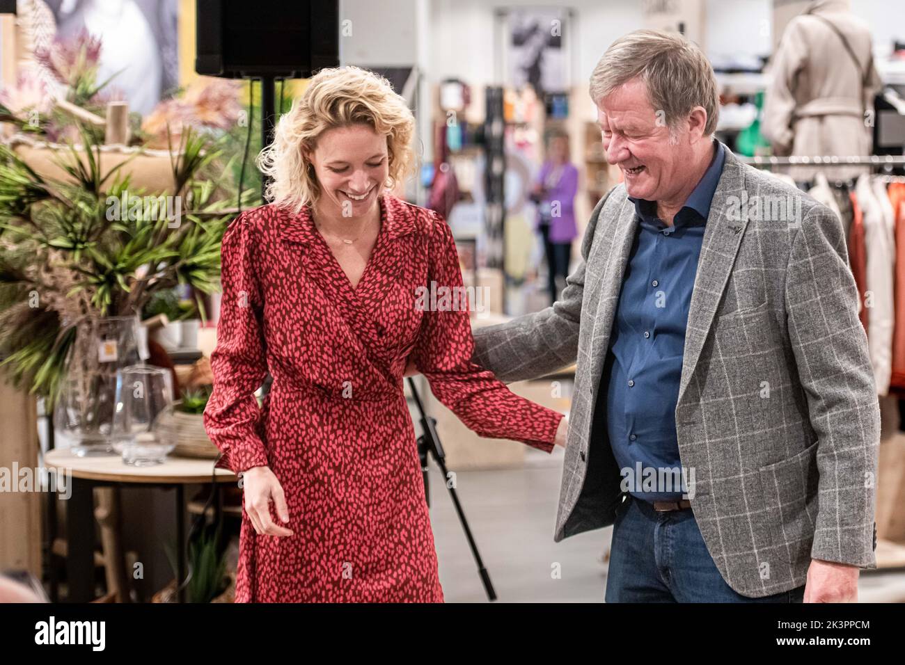 New Schoenen Torfs CEO Lise Conix and Outgoing Schoenen Torfs CEO