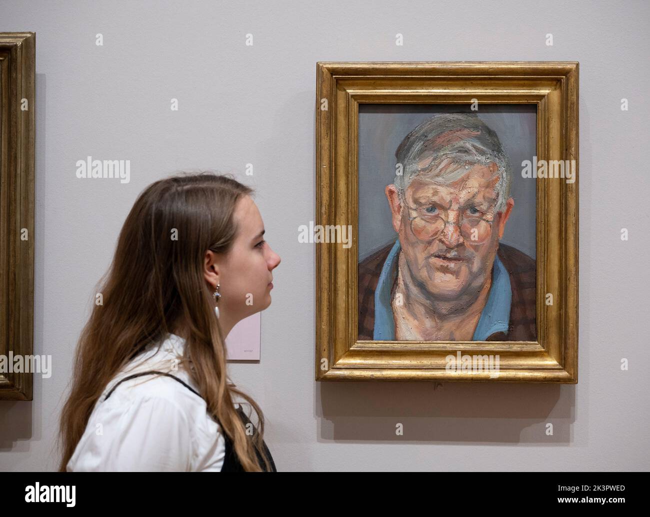 Lucian freud and david hockney hi-res stock photography and images - Alamy
