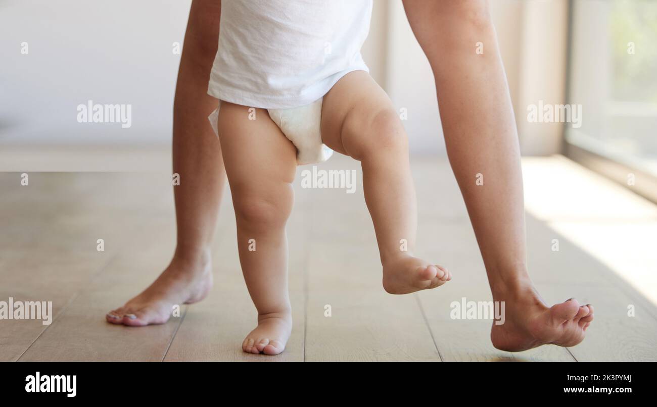 Baby walking on inside of foot hotsell