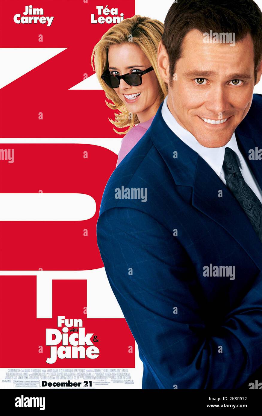 Tea Leoni & Jim Carrey Poster Film Fun With Dick And Jane (2005) Characters Jane Harper