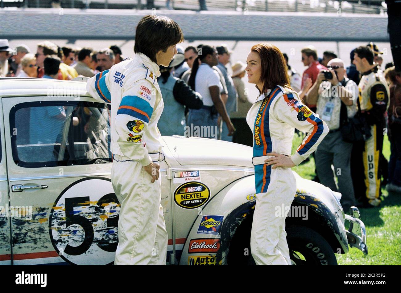 Justin Long & Lindsay Lohan Film Herbie Fully Loaded (2005) Characters