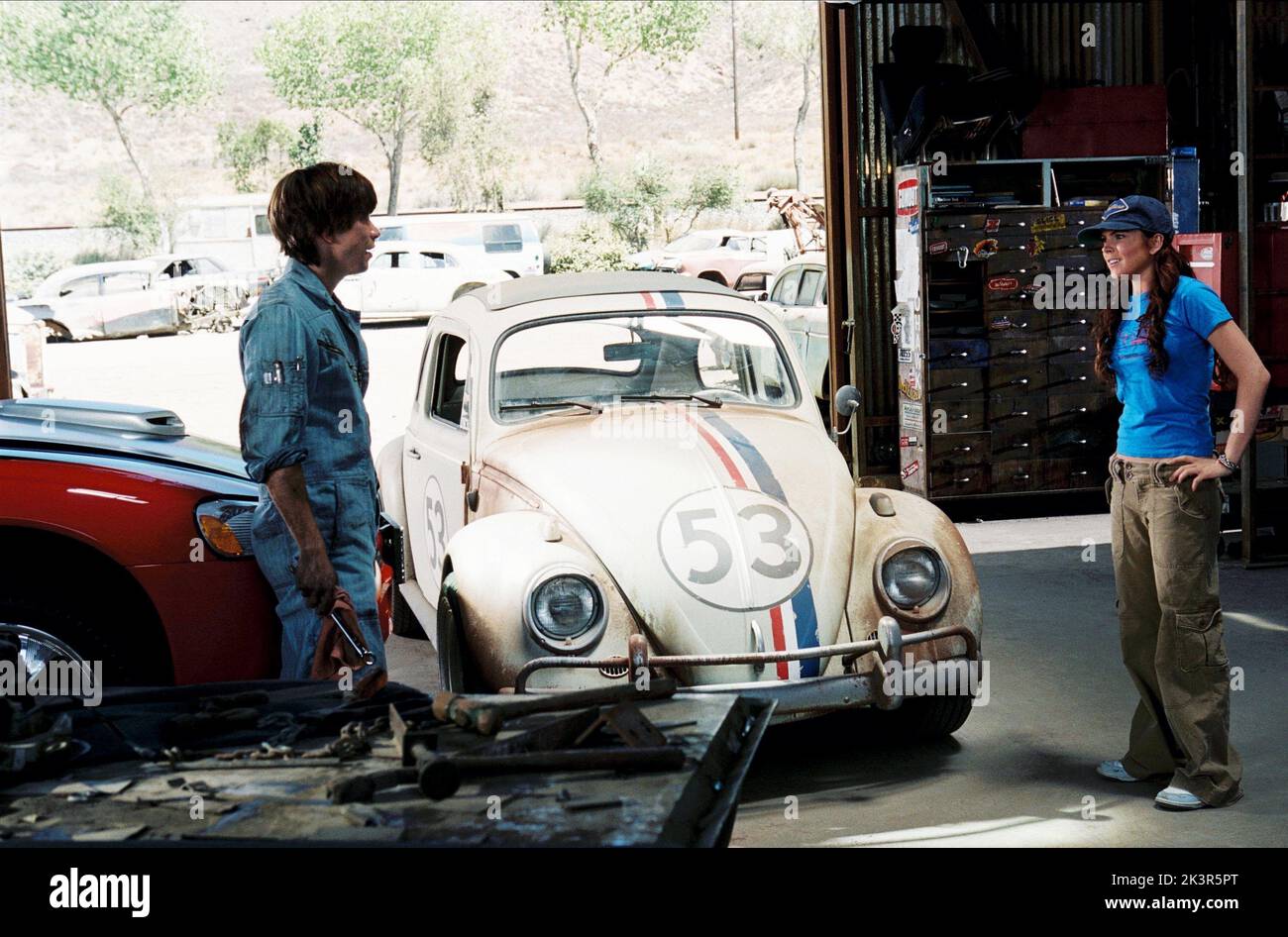 Justin Long & Lindsay Lohan Film Herbie Fully Loaded (2005) Characters