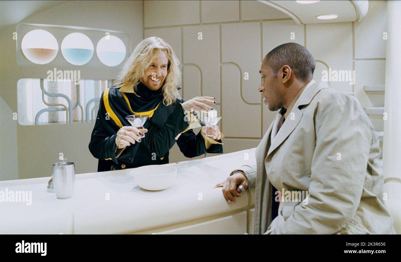 Sam Rockwell & Mos Def Film: The Hitchhiker'S Guide To The Galaxy (UK/USA 2005) Characters: Zaphod Beeblebrox & Ford Prefect  Director: Garth Jennings 20 April 2005   **WARNING** This Photograph is for editorial use only and is the copyright of DISNEYTOUCHSTONE and/or the Photographer assigned by the Film or Production Company and can only be reproduced by publications in conjunction with the promotion of the above Film. A Mandatory Credit To DISNEYTOUCHSTONE is required. The Photographer should also be credited when known. No commercial use can be granted without written authority from the Stock Photo