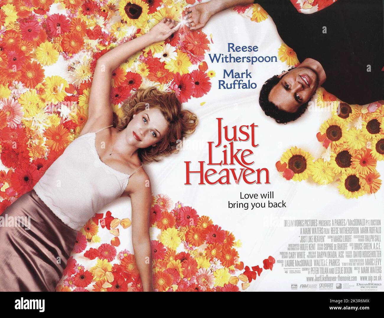 Reese Witherspoon & Mark Ruffalo Poster Film: Just Like Heaven (2005