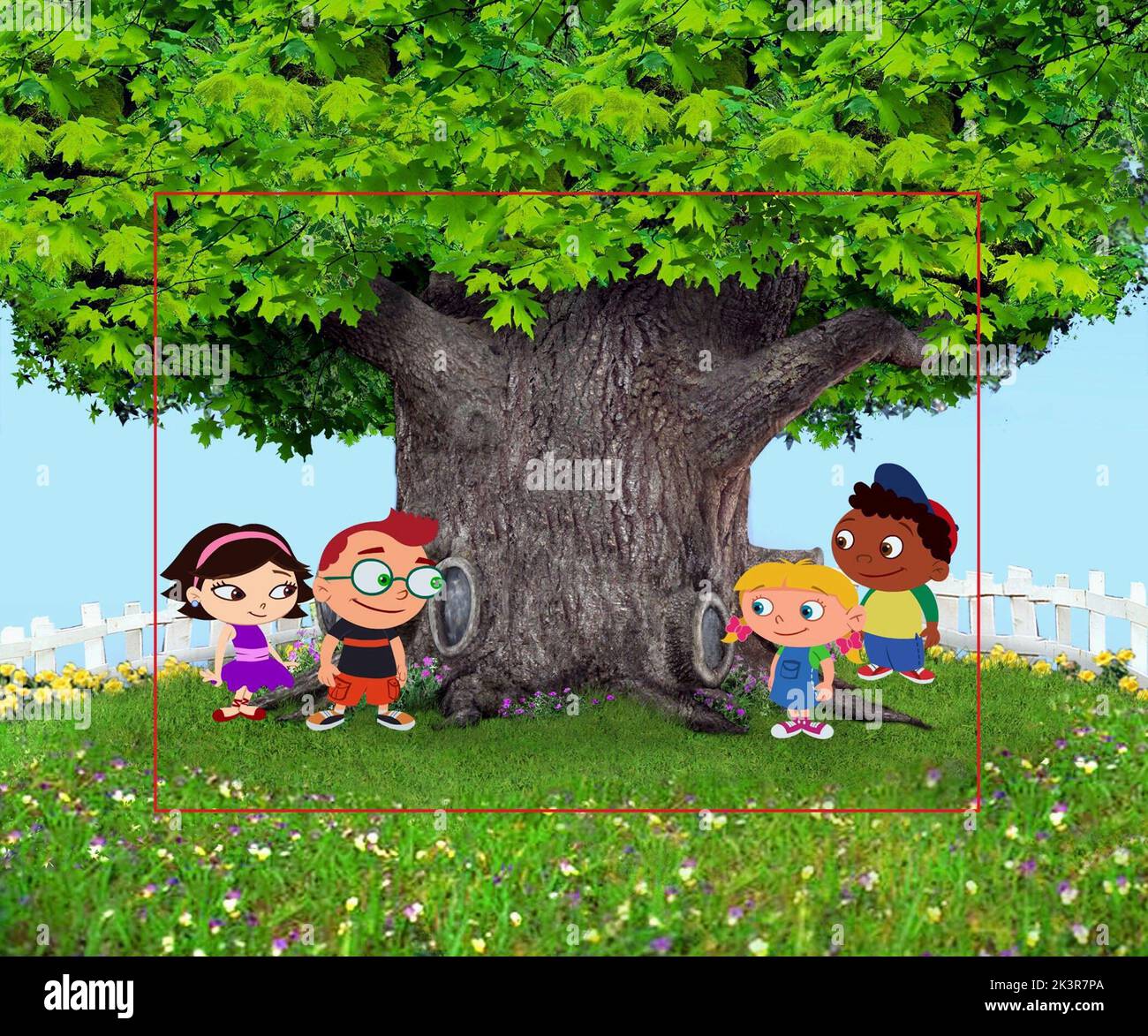 June, Leo, Annie & Quincy Film Little Einsteins Our Big Huge