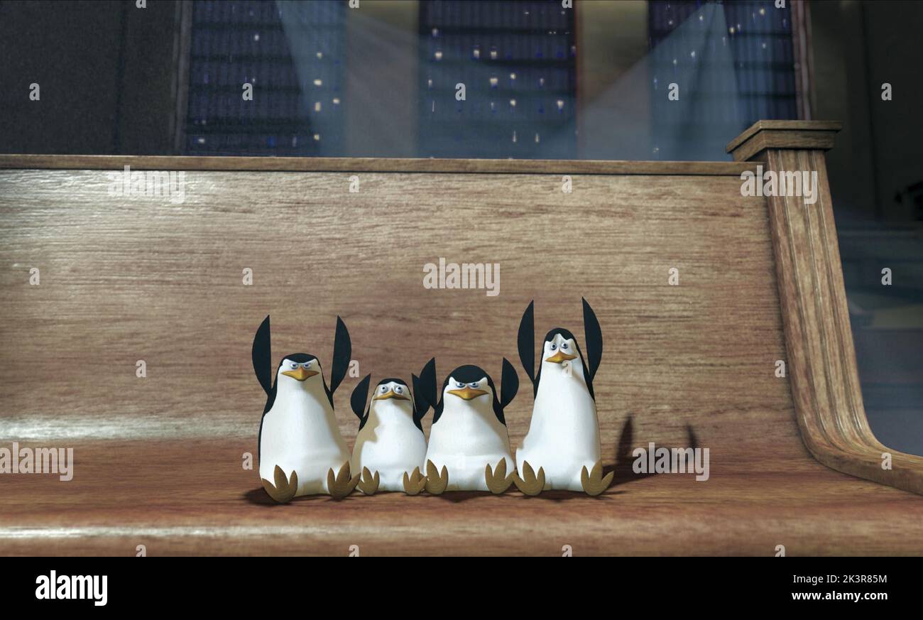 The Penguins Film: Madagascar (USA 2005)   Director: Eric Darnell & Tom Mcgrath 25 May 2005   **WARNING** This Photograph is for editorial use only and is the copyright of DREAMWORKS SKG and/or the Photographer assigned by the Film or Production Company and can only be reproduced by publications in conjunction with the promotion of the above Film. A Mandatory Credit To DREAMWORKS SKG is required. The Photographer should also be credited when known. No commercial use can be granted without written authority from the Film Company. Stock Photo