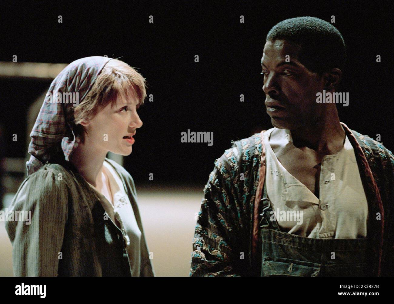 Bryce Dallas Howard & Isaach De Bankole Film: Manderlay (DK/S/NL/FR/GER/UK/IT 2005) Characters: Grace Margaret Mulligan, Timothy  Director: Lars Von Trier 16 May 2005   **WARNING** This Photograph is for editorial use only and is the copyright of ZENTROPA and/or the Photographer assigned by the Film or Production Company and can only be reproduced by publications in conjunction with the promotion of the above Film. A Mandatory Credit To ZENTROPA is required. The Photographer should also be credited when known. No commercial use can be granted without written authority from the Film Company. Stock Photo