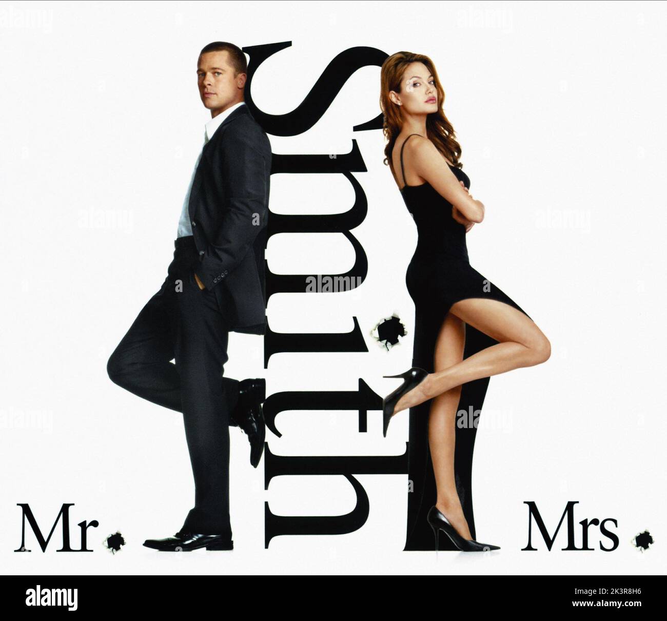 Brad Pitt & Angelina Jolie Film Mr. & Mrs. Smith; Mr. And Mrs. Smith