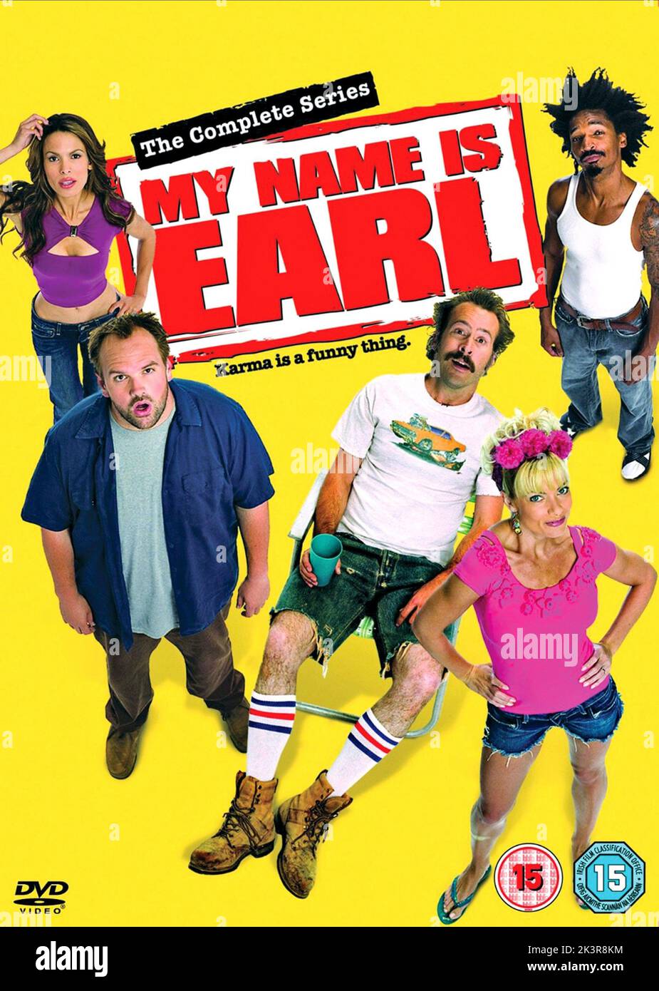Nadine Velazquez, Ethan Suplee, Jason Lee, Jaime Pressly & Eddie Steeples Poster Television: My Name Is Earl (2005) Characters: Catalina, Randy Hickey, Earl Hickey, Joy Turner, Darnell Turner  Director: Marc Buckland 20 September 2005   **WARNING** This Photograph is for editorial use only and is the copyright of 20 CENTURY FOX TV and/or the Photographer assigned by the Film or Production Company and can only be reproduced by publications in conjunction with the promotion of the above Film. A Mandatory Credit To 20 CENTURY FOX TV is required. The Photographer should also be credited when known Stock Photo