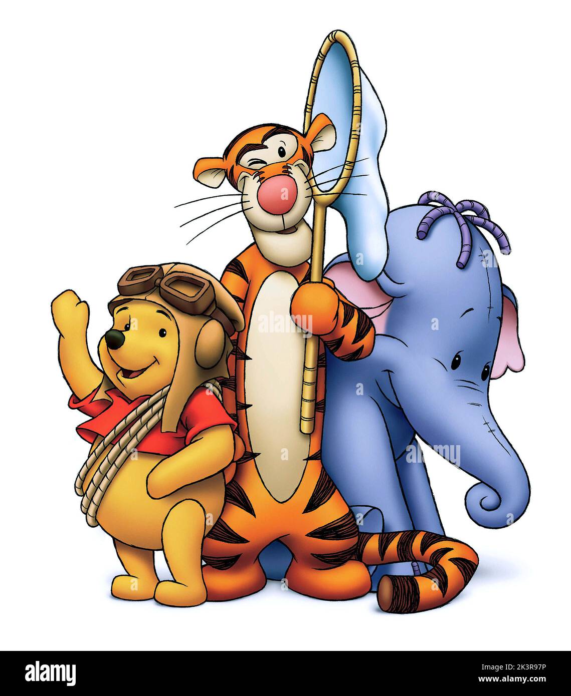 Winnie The Pooh, Tigger & Lumpy Film: Pooh'S Heffalump Movie (USA 2005) Characters: Winnie the Pooh, & Lumpy  Director: Frank Nissen 10 February 2005   **WARNING** This Photograph is for editorial use only and is the copyright of DISNEY and/or the Photographer assigned by the Film or Production Company and can only be reproduced by publications in conjunction with the promotion of the above Film. A Mandatory Credit To DISNEY is required. The Photographer should also be credited when known. No commercial use can be granted without written authority from the Film Company. Stock Photo