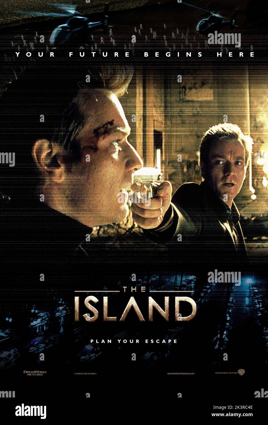Ewan Mcgregor Film: The Island (USA 2005) Characters: Lincoln Six Echo  Director: Michael Bay 11 July 2005   **WARNING** This Photograph is for editorial use only and is the copyright of WARNER BROS. and/or the Photographer assigned by the Film or Production Company and can only be reproduced by publications in conjunction with the promotion of the above Film. A Mandatory Credit To WARNER BROS. is required. The Photographer should also be credited when known. No commercial use can be granted without written authority from the Film Company. Stock Photo