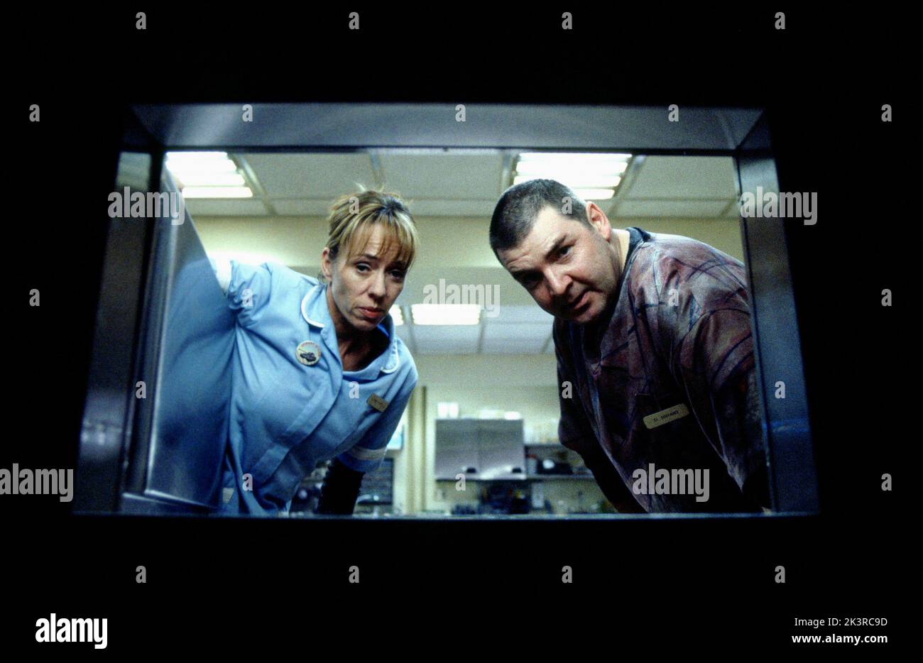 Mackenzie Phillips & Brendan Coyle Film: The Jacket (2005) Characters: Nurse Harding & Damon  Director: John Maybury 23 January 2005   **WARNING** This Photograph is for editorial use only and is the copyright of WARNER BROS and/or the Photographer assigned by the Film or Production Company and can only be reproduced by publications in conjunction with the promotion of the above Film. A Mandatory Credit To WARNER BROS is required. The Photographer should also be credited when known. No commercial use can be granted without written authority from the Film Company. Stock Photo