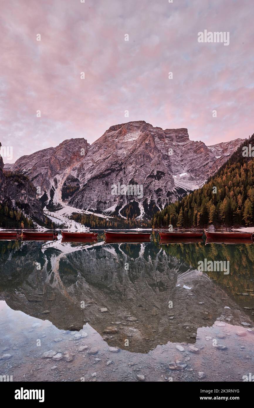 The Dolomite mountains in italy Stock Photo - Alamy