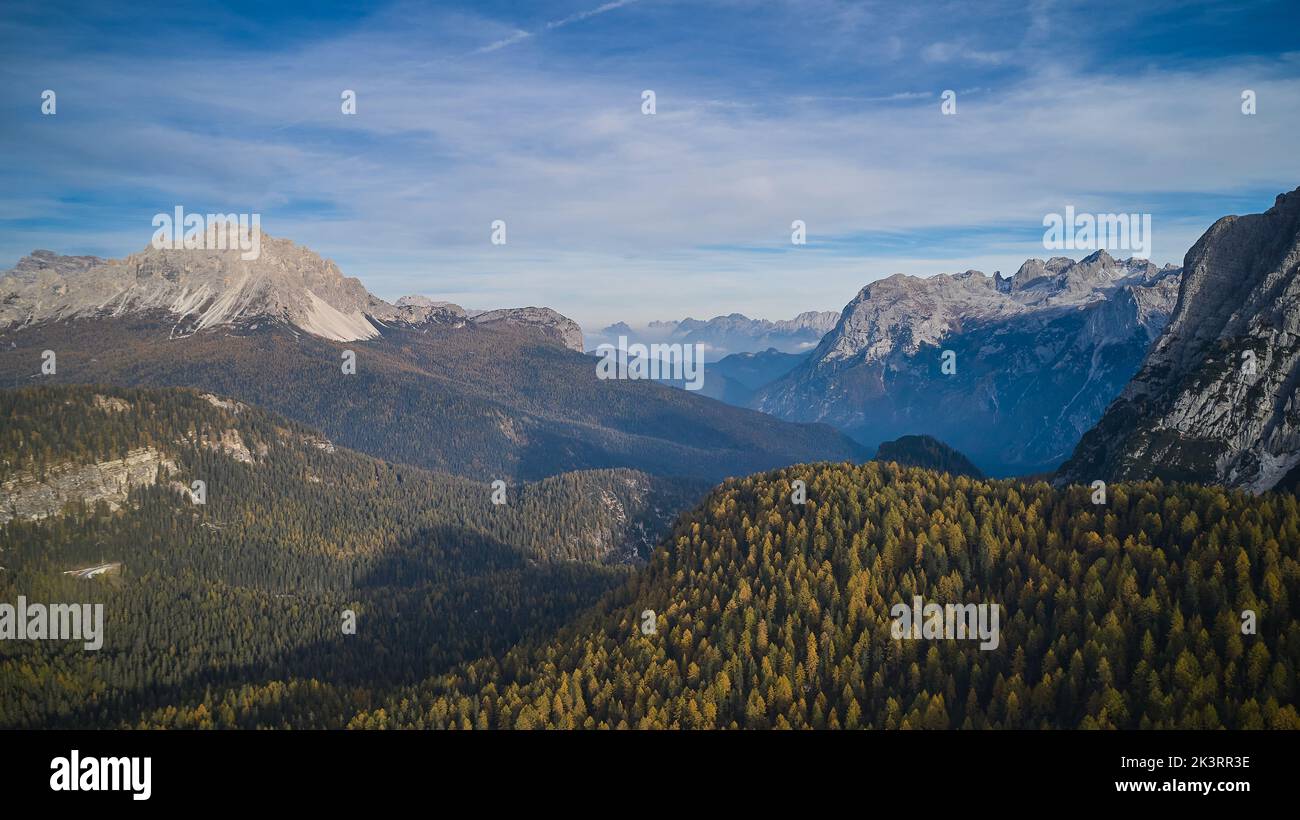 The Dolomite mountains in italy Stock Photo - Alamy