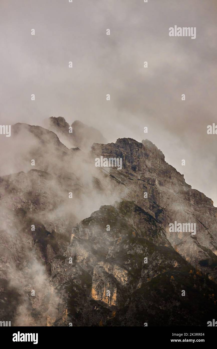 The Dolomite mountains in italy Stock Photo - Alamy