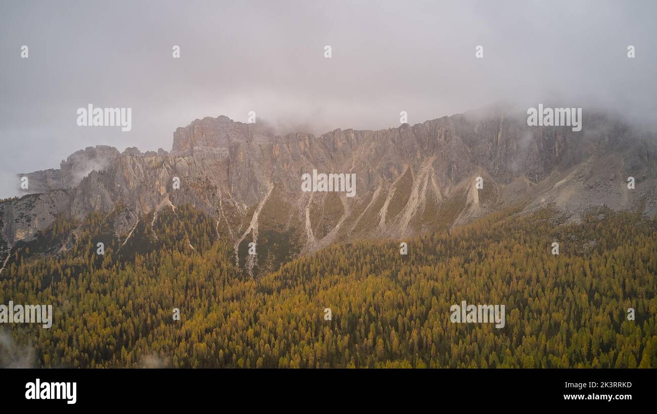The Dolomite mountains in italy Stock Photo - Alamy