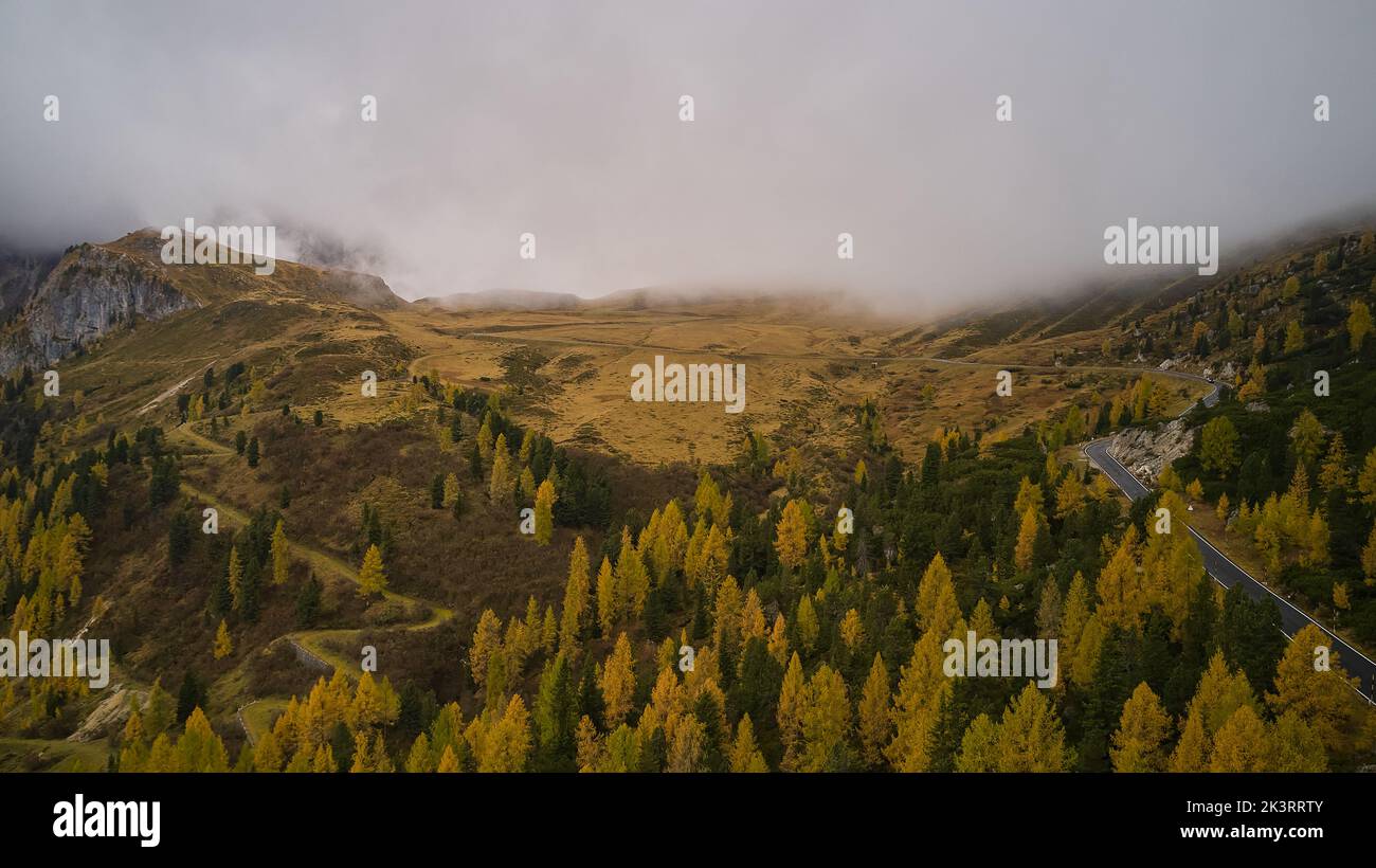 The Dolomite mountains in italy Stock Photo - Alamy