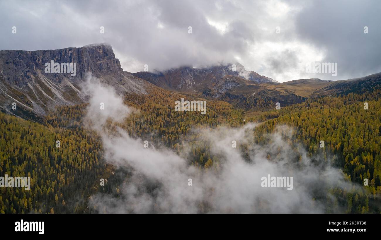 The Dolomite mountains in italy Stock Photo - Alamy