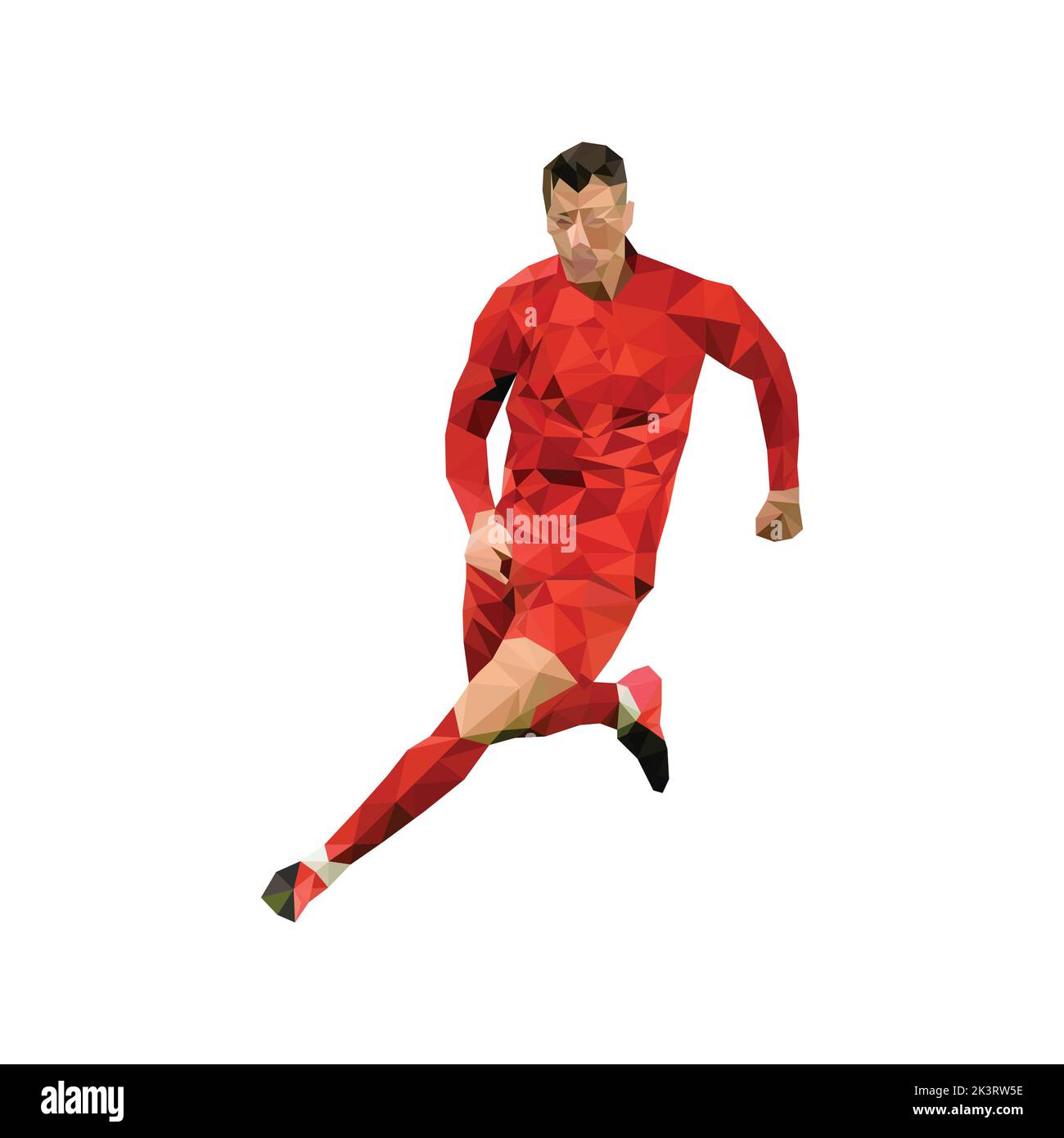 Men in football shirts Stock Vector Images Alamy