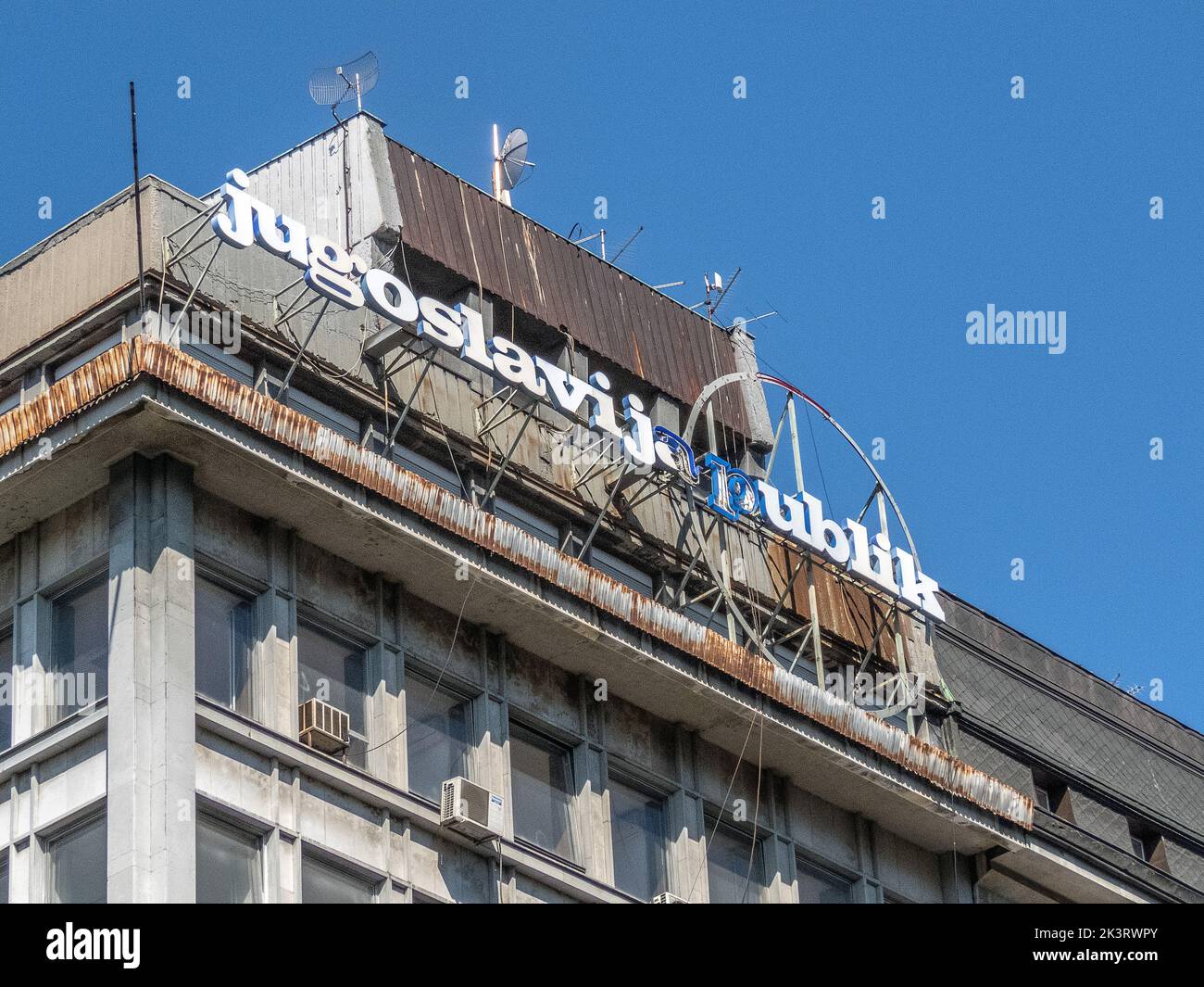 Beograd, jugoslavija publik Stock Photo