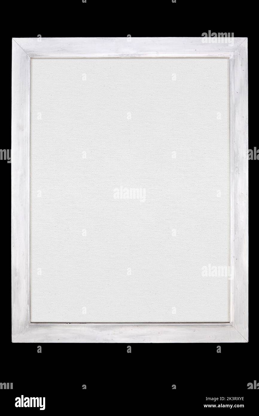 Blank white canvas frame Stock Photo by ©weedezign 114181812
