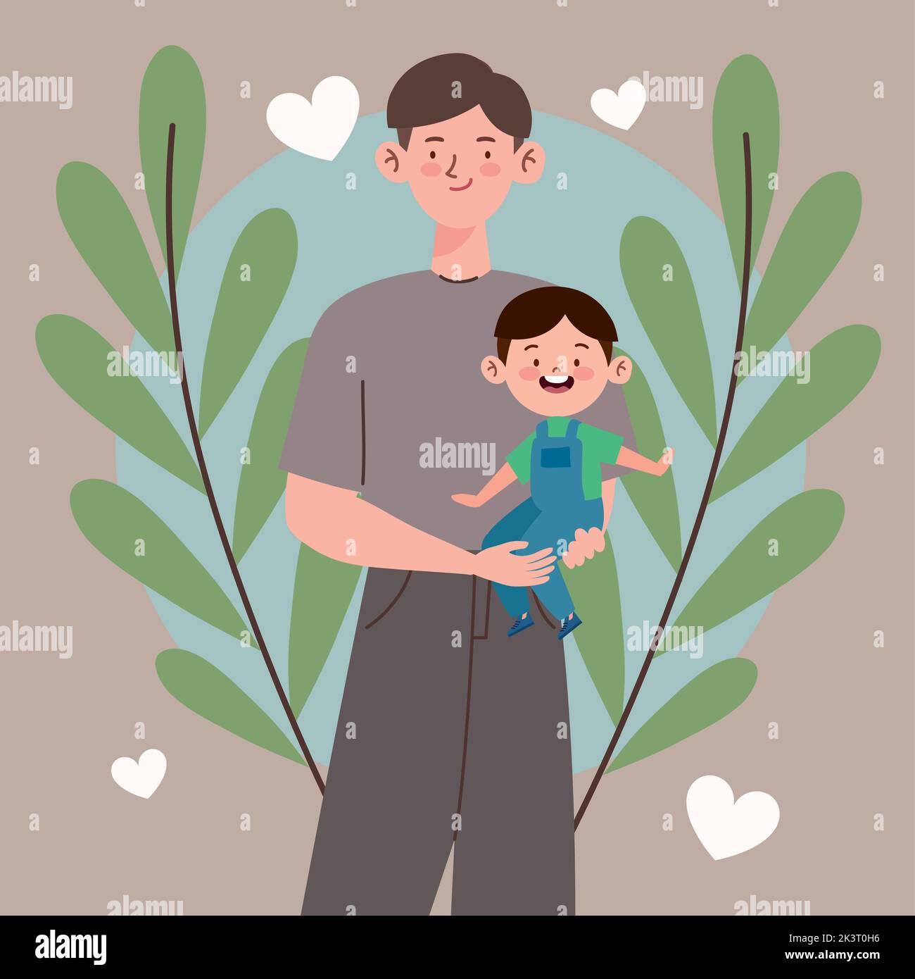 korean father and son Stock Vector Image & Art Alamy