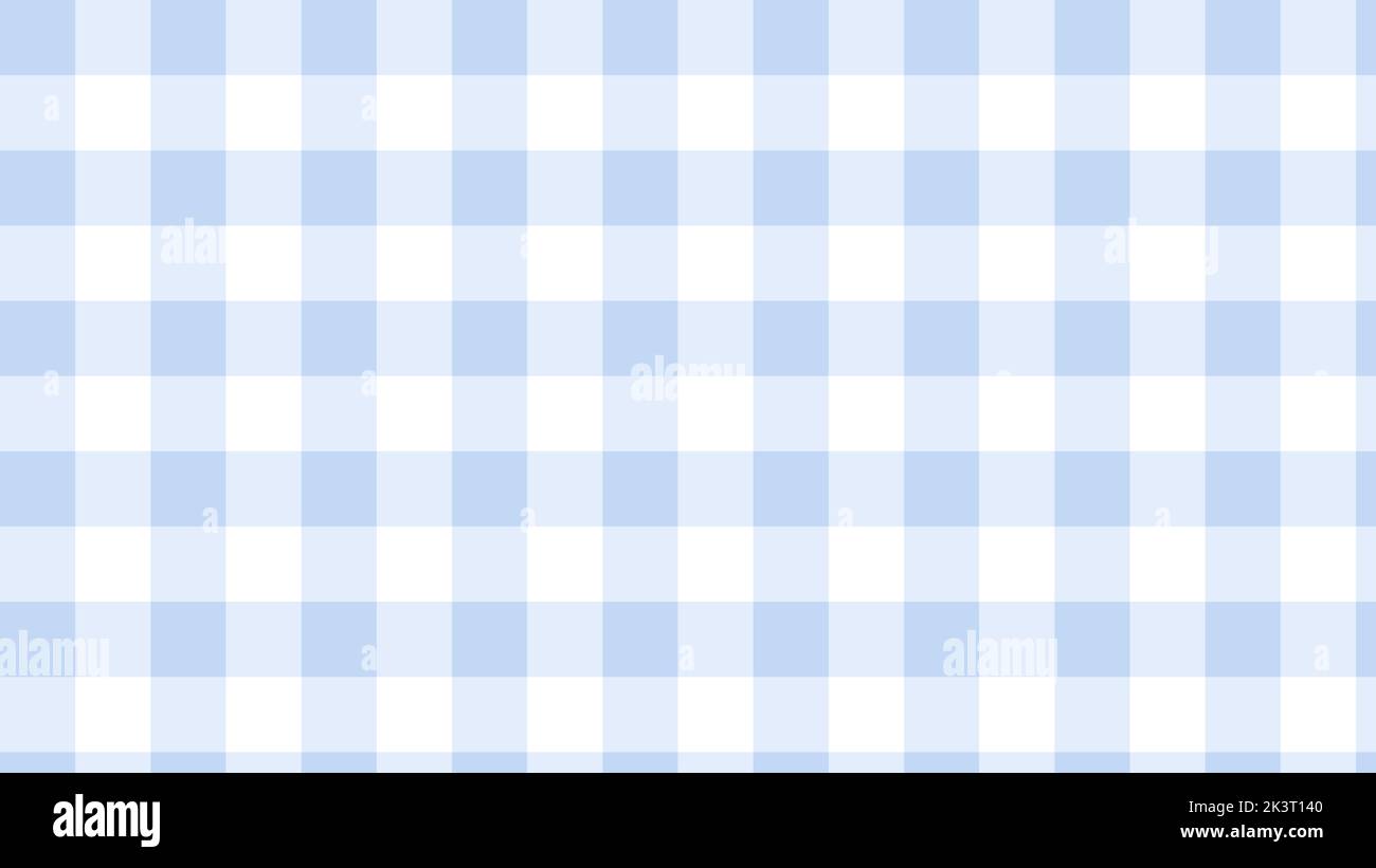 cute blue pastel gingham plaid tartan checkered pattern background  perfect for wallpaper backdrop postcard background Stock Photo  Alamy