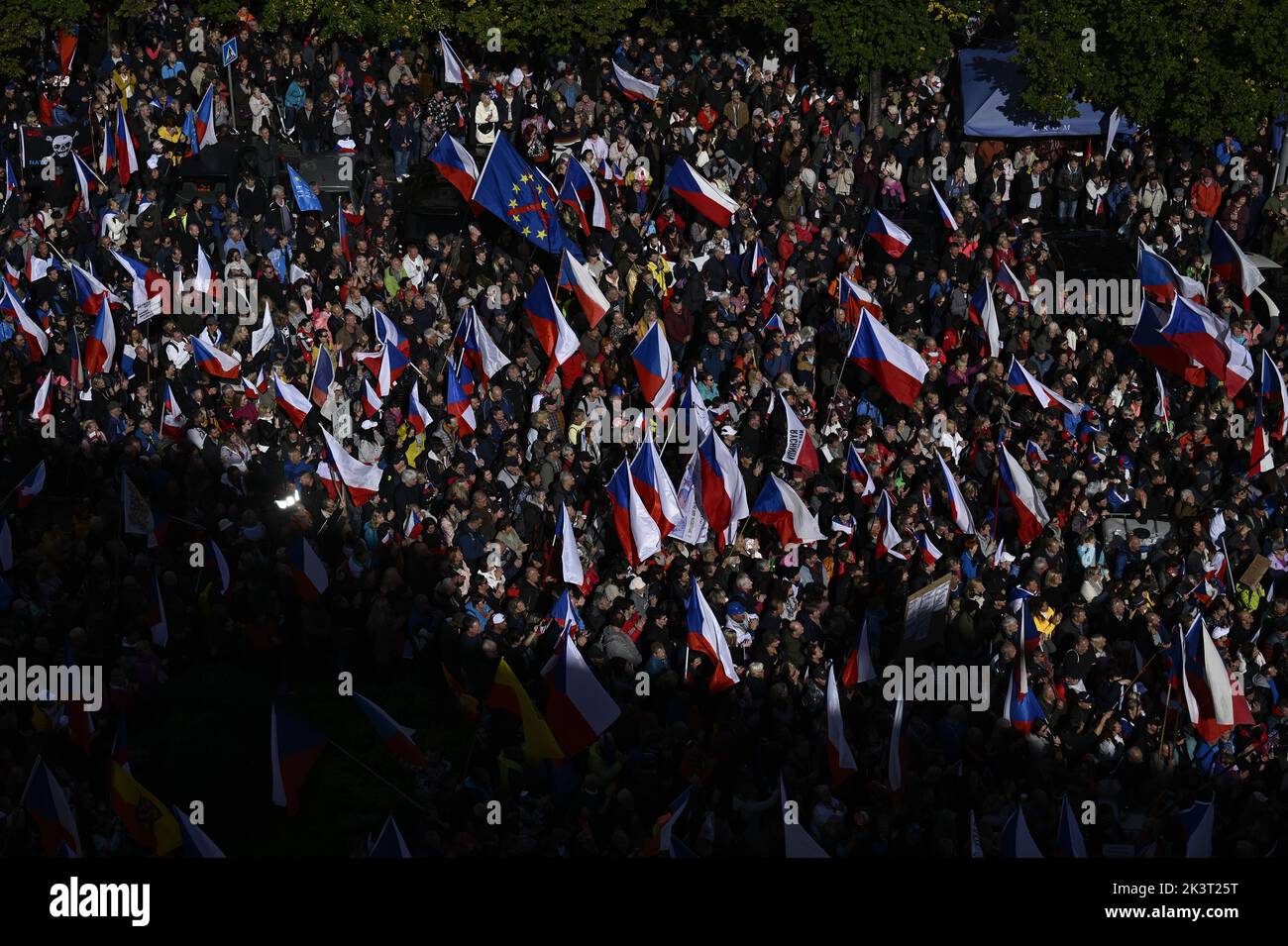 Prague, Czech Republic. 28th Sep, 2022. Demonstration "The Czech
