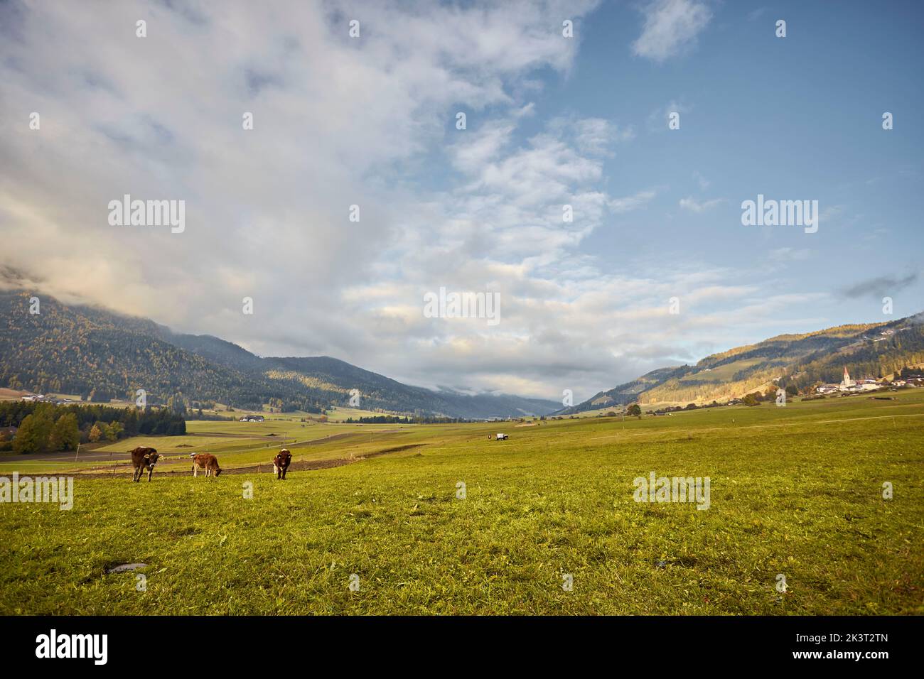The Dolomite mountains in italy Stock Photo - Alamy
