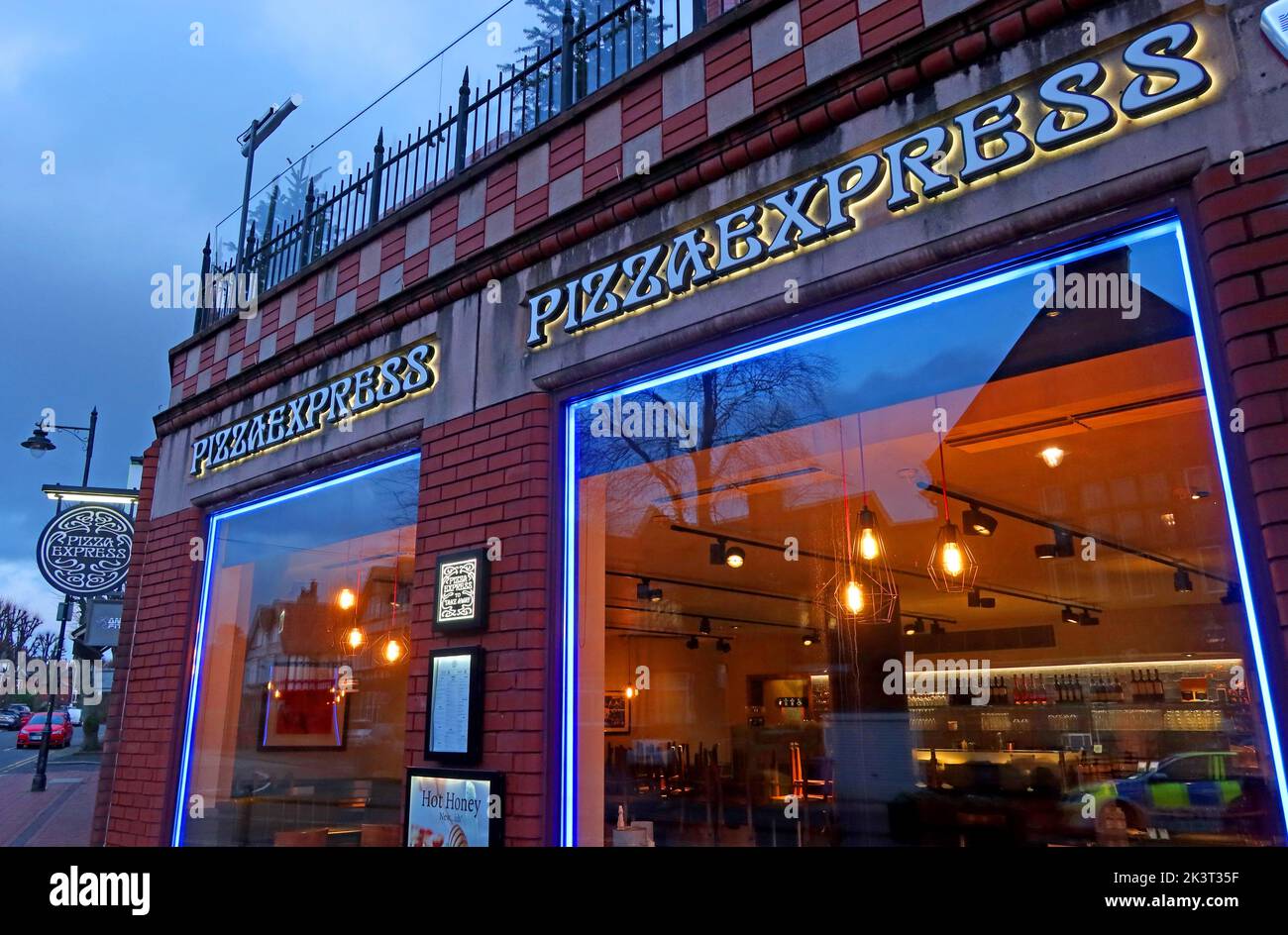 Pizza Express branch, Victoria Square, London Rd, Stockton Heath