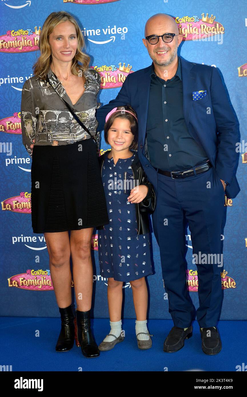 Rome, Italien. 26th Sep, 2022. Alessandro Usai during the preview of the Amazon Prime Video series. Me contro te - The Royal Family. Rome (Italy) September 26, 2022 Credit: dpa/Alamy Live News Stock Photo