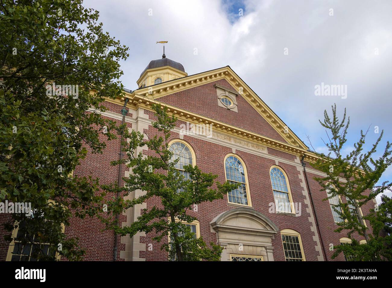 new bedford whaling museum historical buildings district park Stock