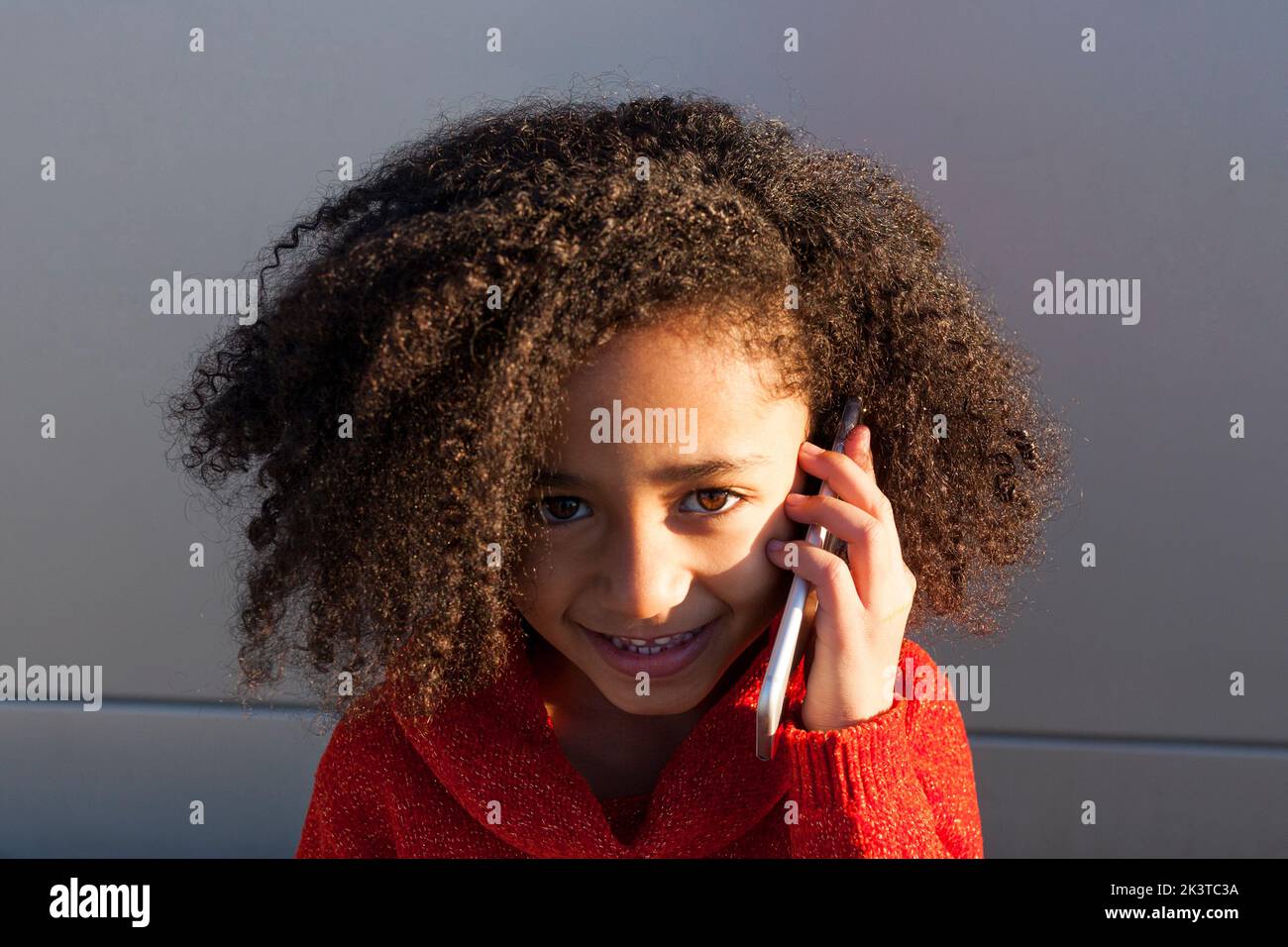 Happy cute teen girl using hi-res stock photography and images - Alamy