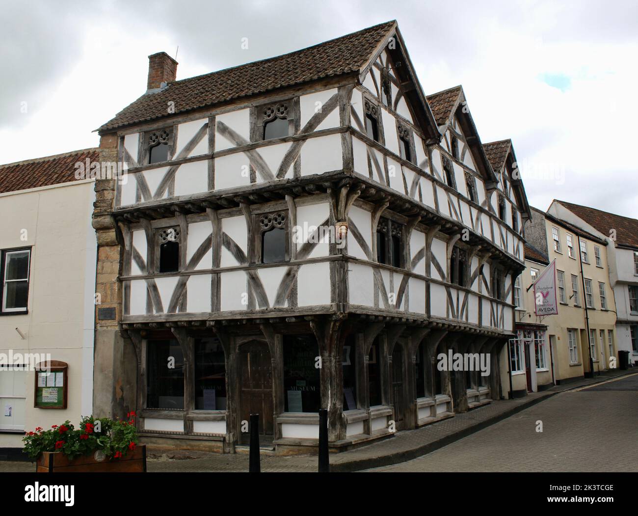 King John's Hunting Lodge, Axbridge, Somerset, England, UK Stock Photo
