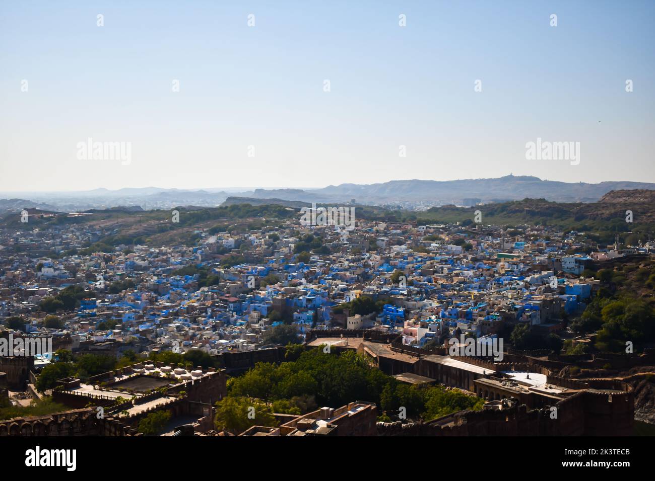 Jodhpur, The Blue City of India ,Rajasthan Stock Photo Alamy