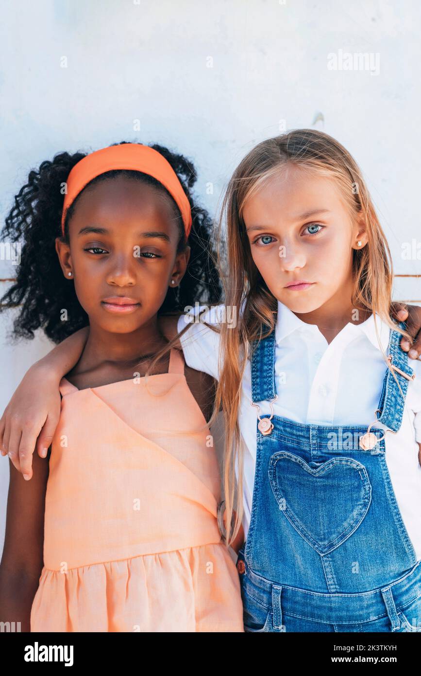 Cute african american girl hi-res stock photography and images - Alamy