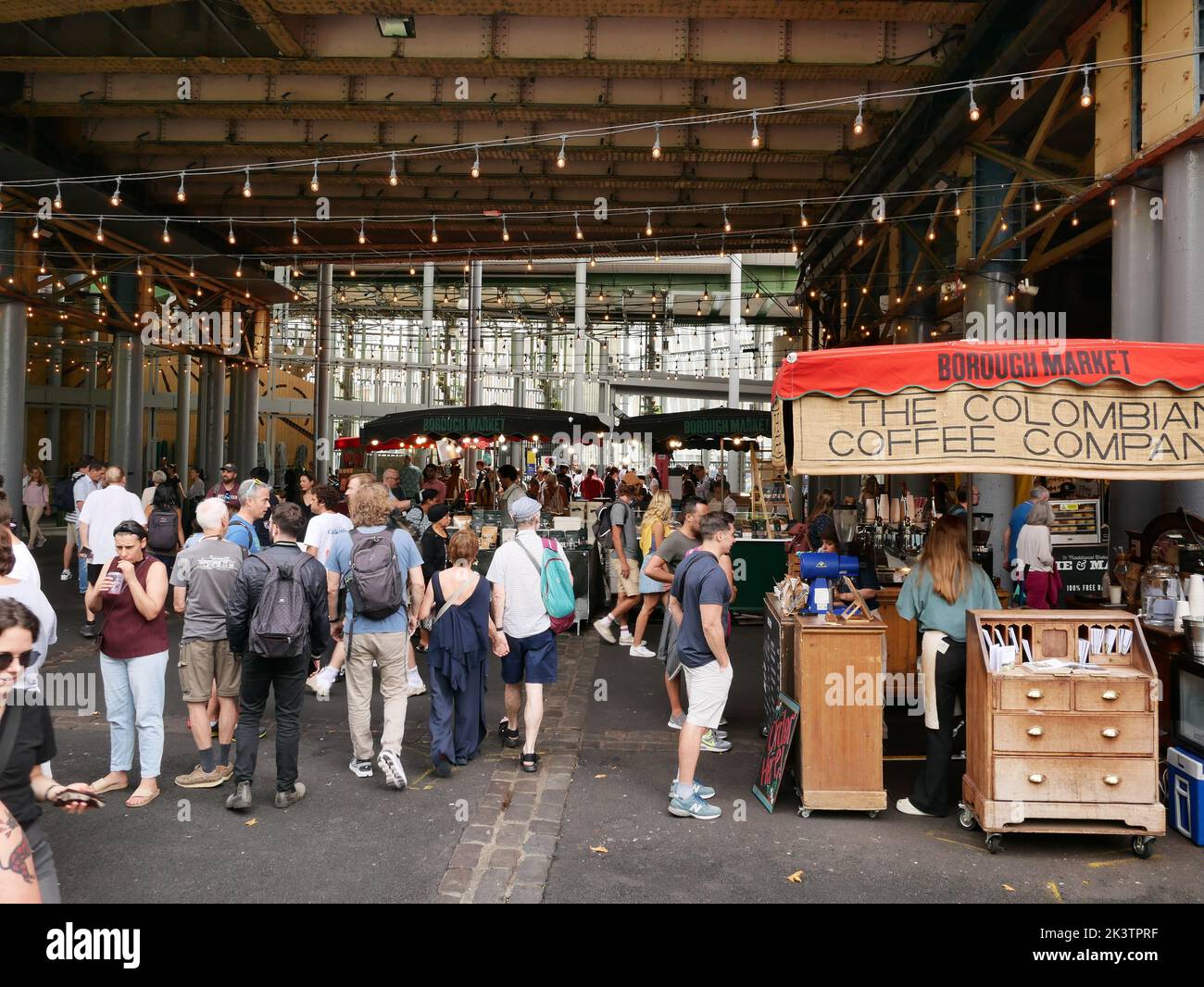 London food market hi-res stock photography and images - Alamy