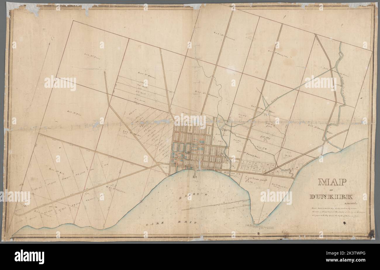 Dunkirk, NY (1900, 62500-Scale) Map by United States Geological