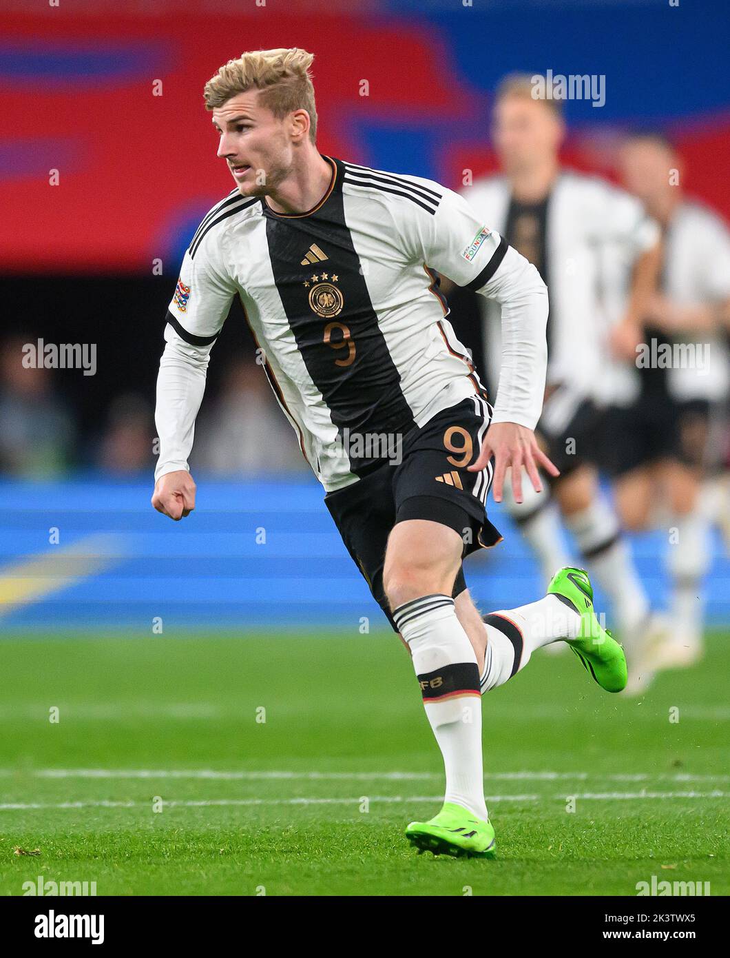 26 Sep 2022 - England v Germany - UEFA Nations League - League A - Group 3 - Wembley Stadium  Germany's Timo Werner during the UEFA Nations League match against England. Picture : Mark Pain / Alamy Live News Stock Photo
