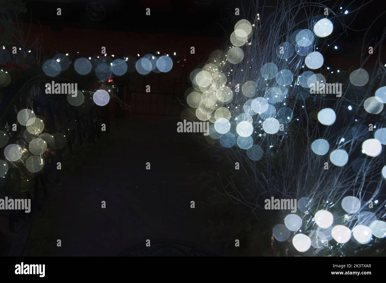 Holiday lights Stock Photo