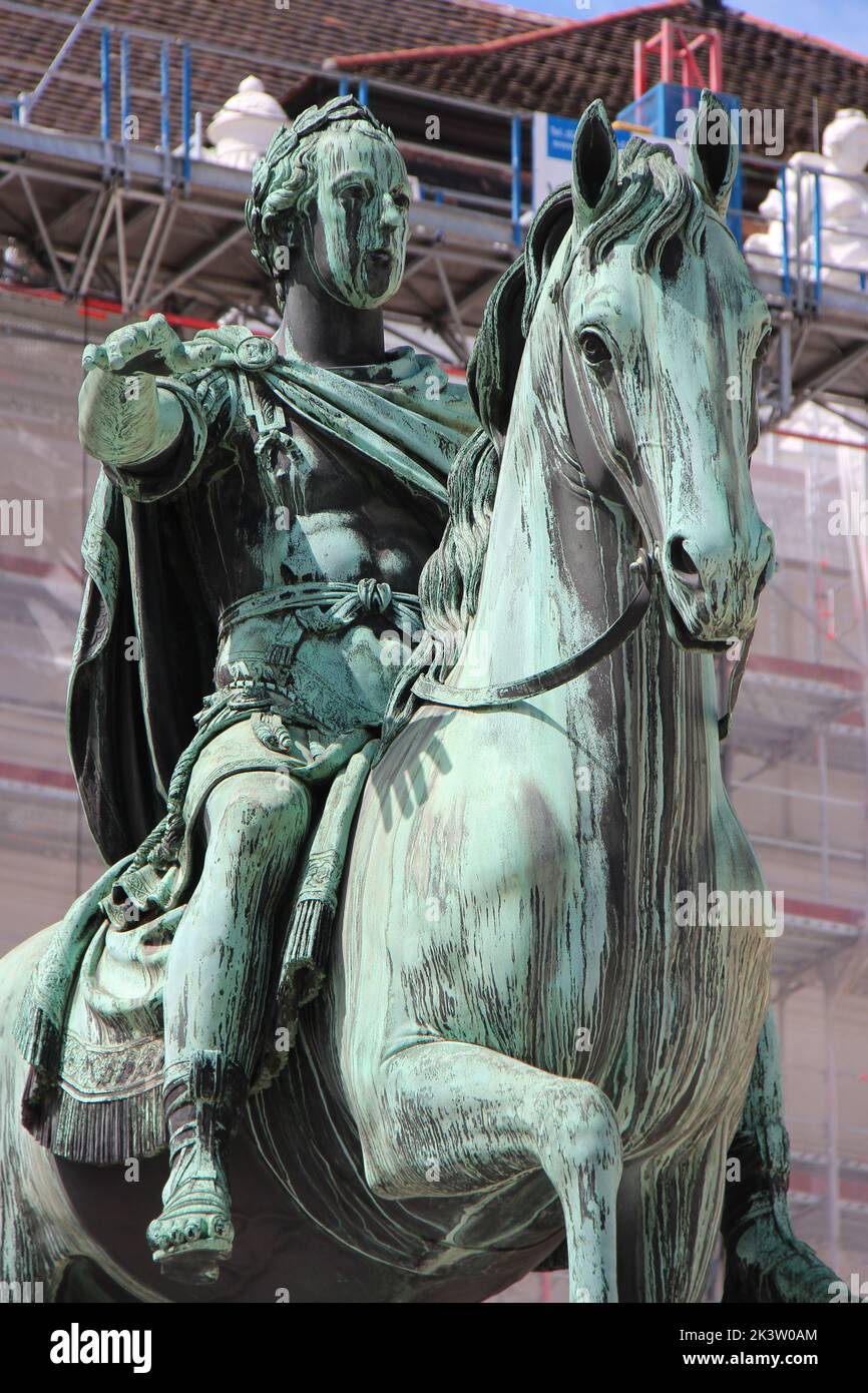 statue of the emperor Joseph II in vienna (austria Stock Photo - Alamy