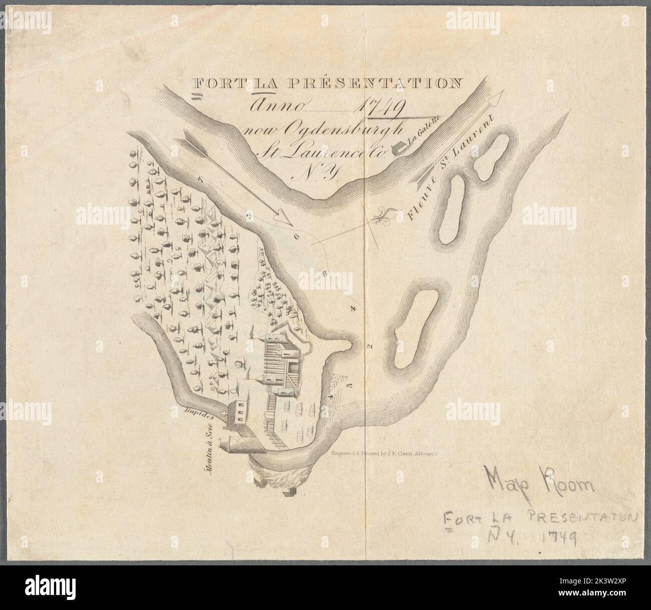 Map of ogdensburg new york hires stock photography and images Alamy