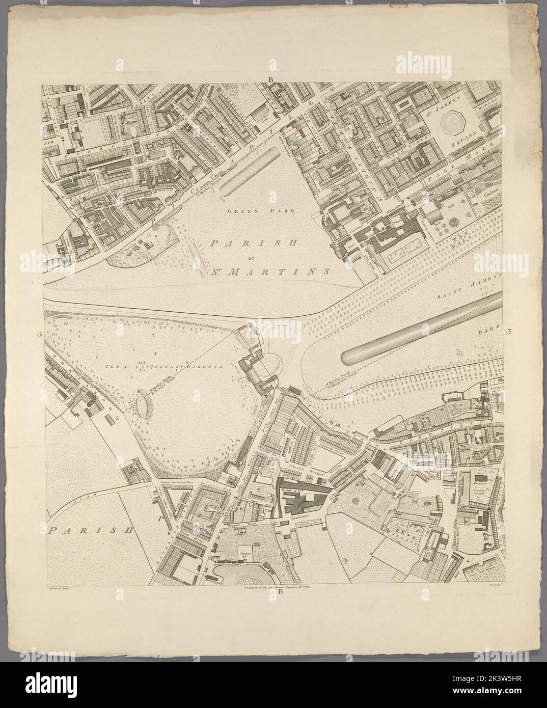 B3 Cartographic. Maps. 1799. Carl H. Pforzheimer Collection of Shelley and His Circle. London 