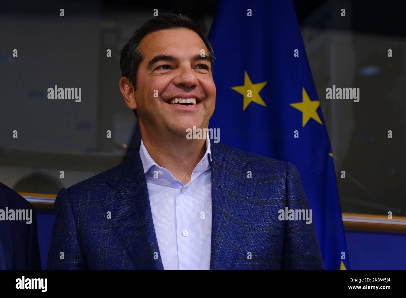 Brussels, Belgium. 28th Sep, 2022. Greek and European Parliament ...