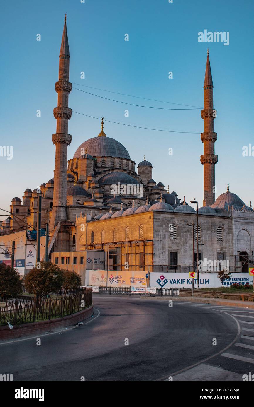 Postcards from beautiful and exotic Istanbul, Tiurkey (Türkiye) Stock Photo