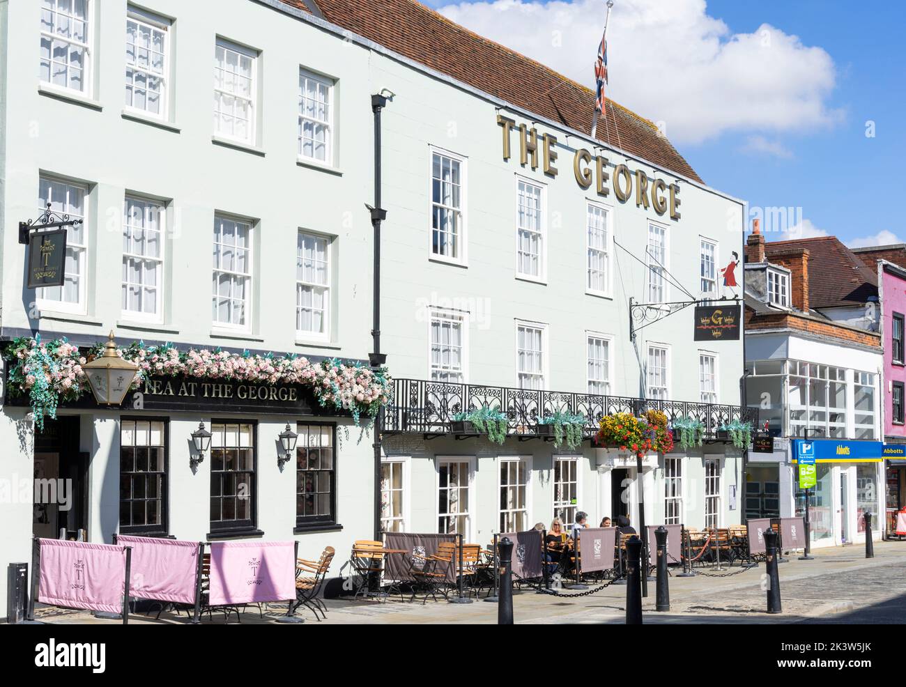 Colchester town centre Colchester high street Exterior of The