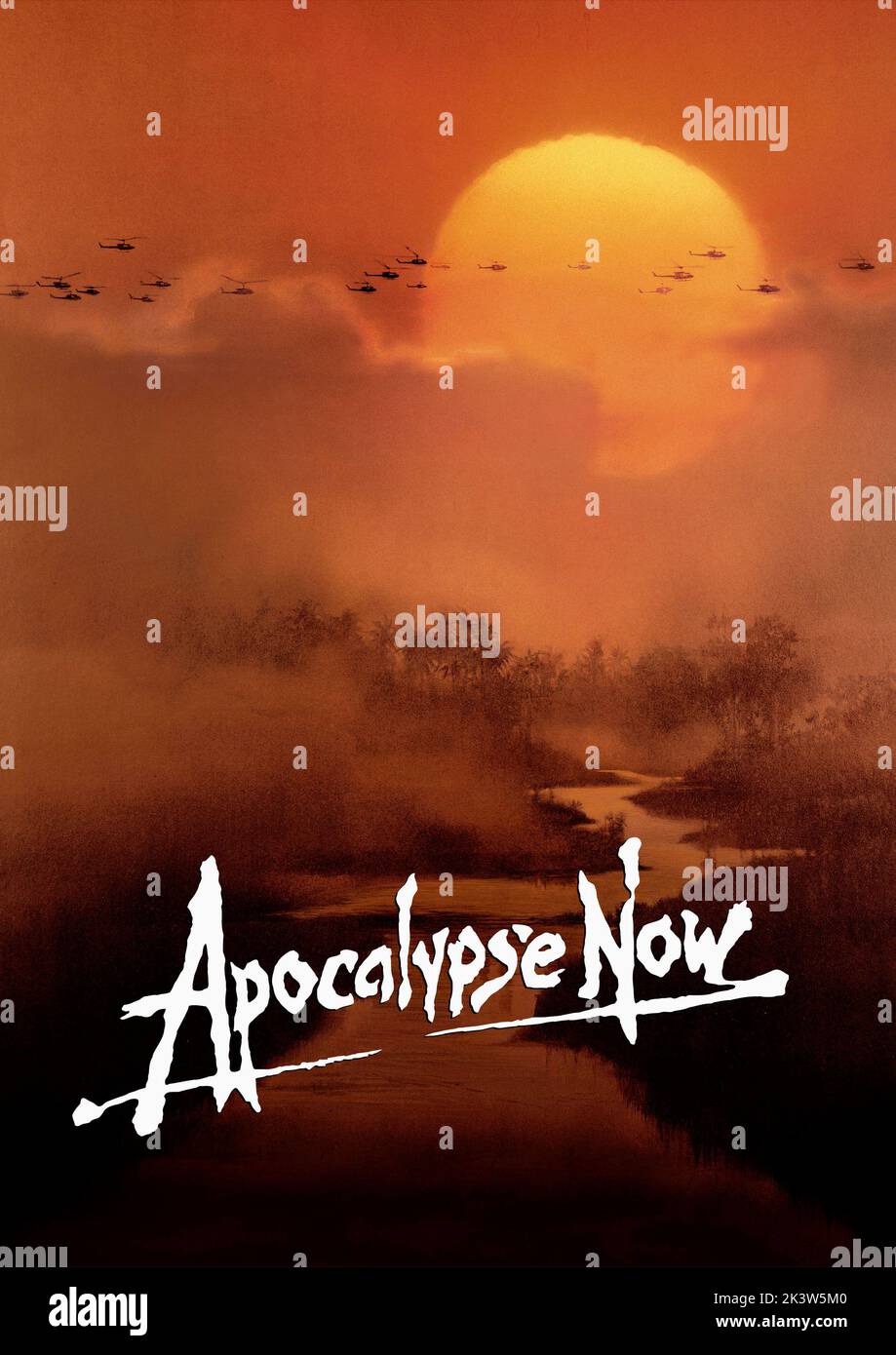 Apocalypse Now 1979 Apocalypse Now Movie Poster. Stock Photo