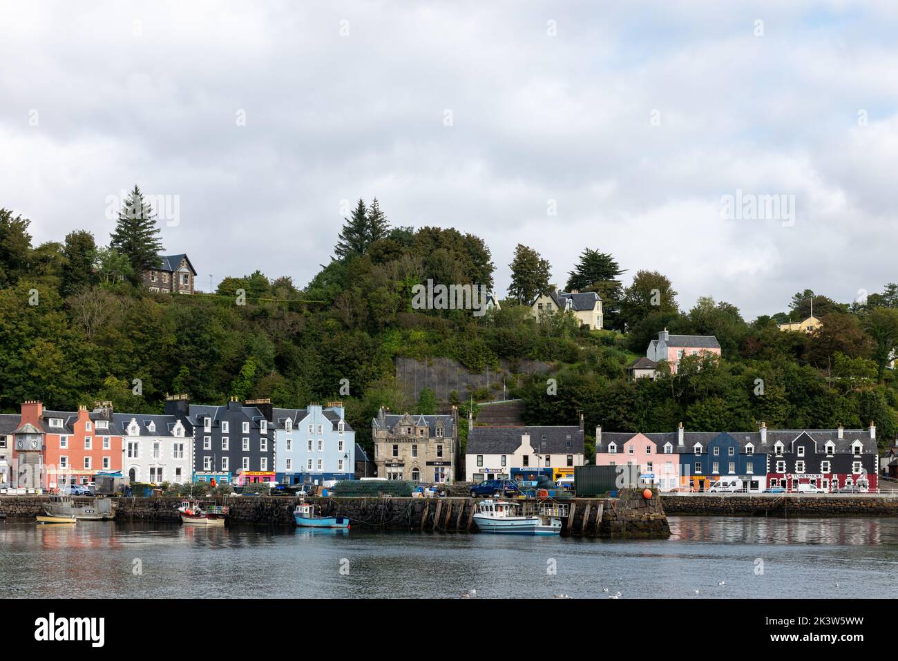 14 September 2022. Tobermory, Isle of Mull, Scotland. This is the very
